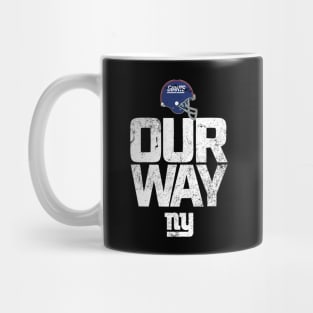 New York Giants Football Helmet Mug